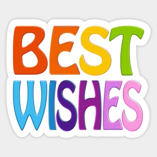 Best Wishes Sticker